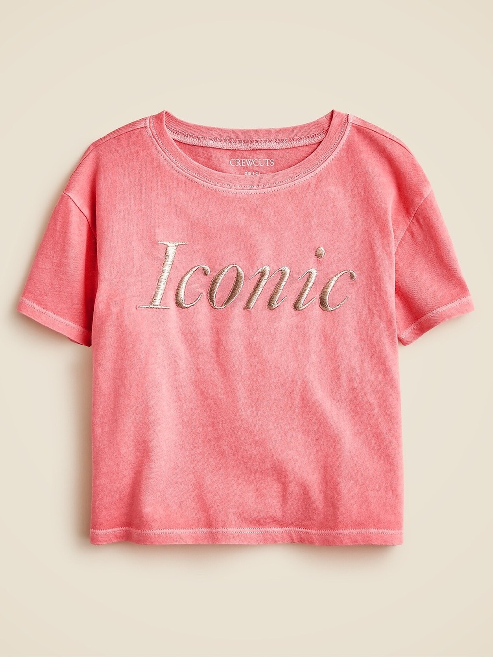 Crewcuts NWT Girls' Pink 'Iconic' Graphic Tee Size M